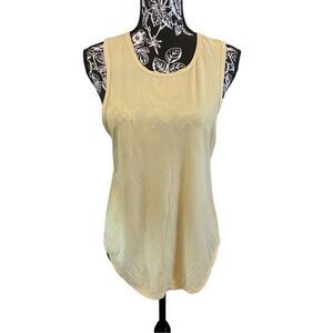 Zyla Active Wide Strap Ribbed Tank Top Everyday Casual Lounge School